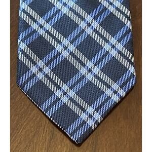 Gino Rossini Blue 100% Silk Men’s Neck Tie Made In Italy